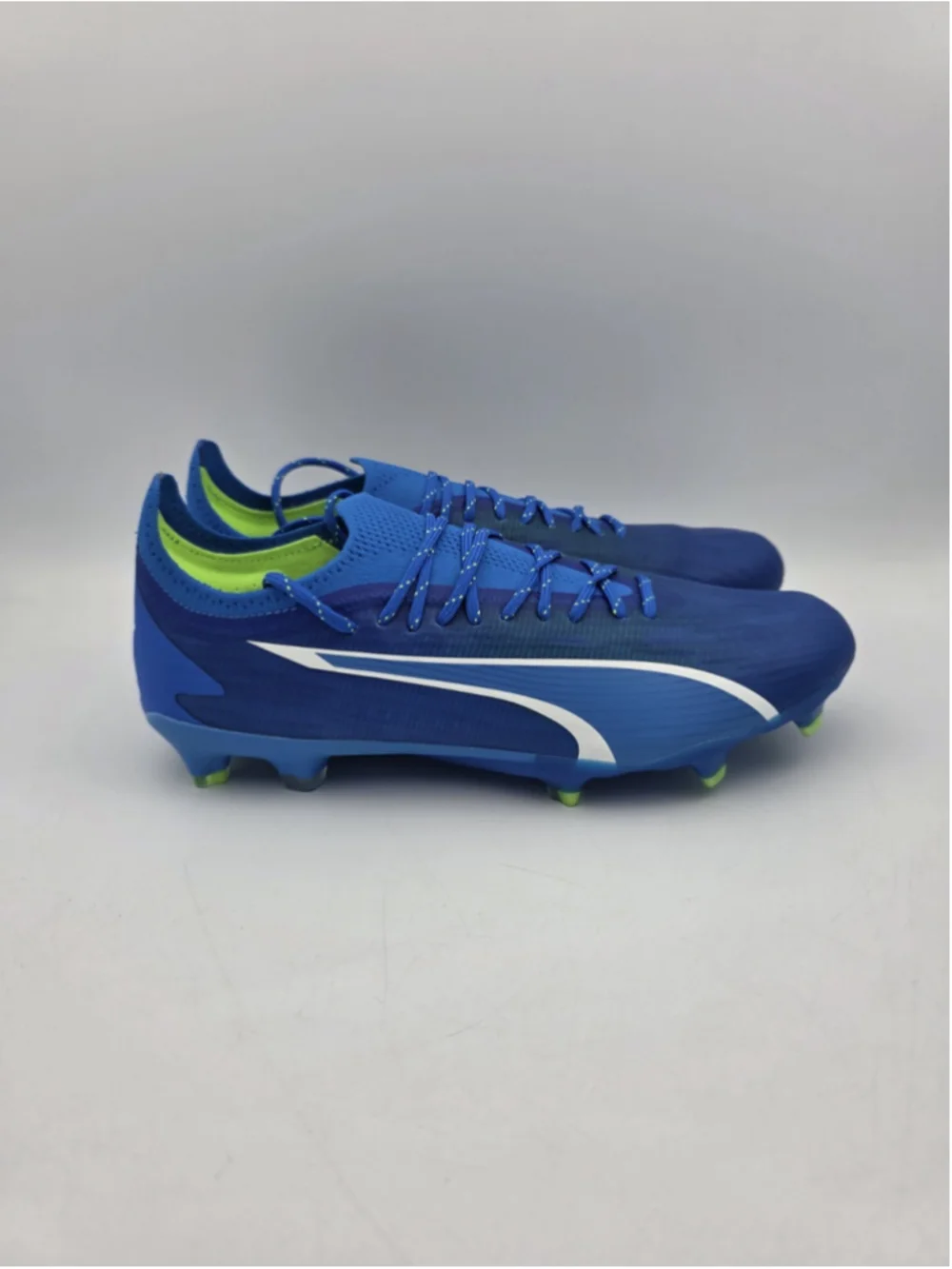 Puma Ultra Ultimate FG/AG Soccer Cleats Womens Size 5.5 Blue/White 107507-03